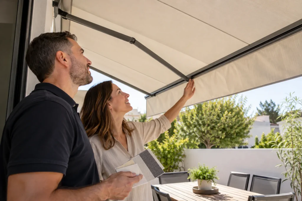 3 consejos para el escoger el toldo perfecto para tu terraza