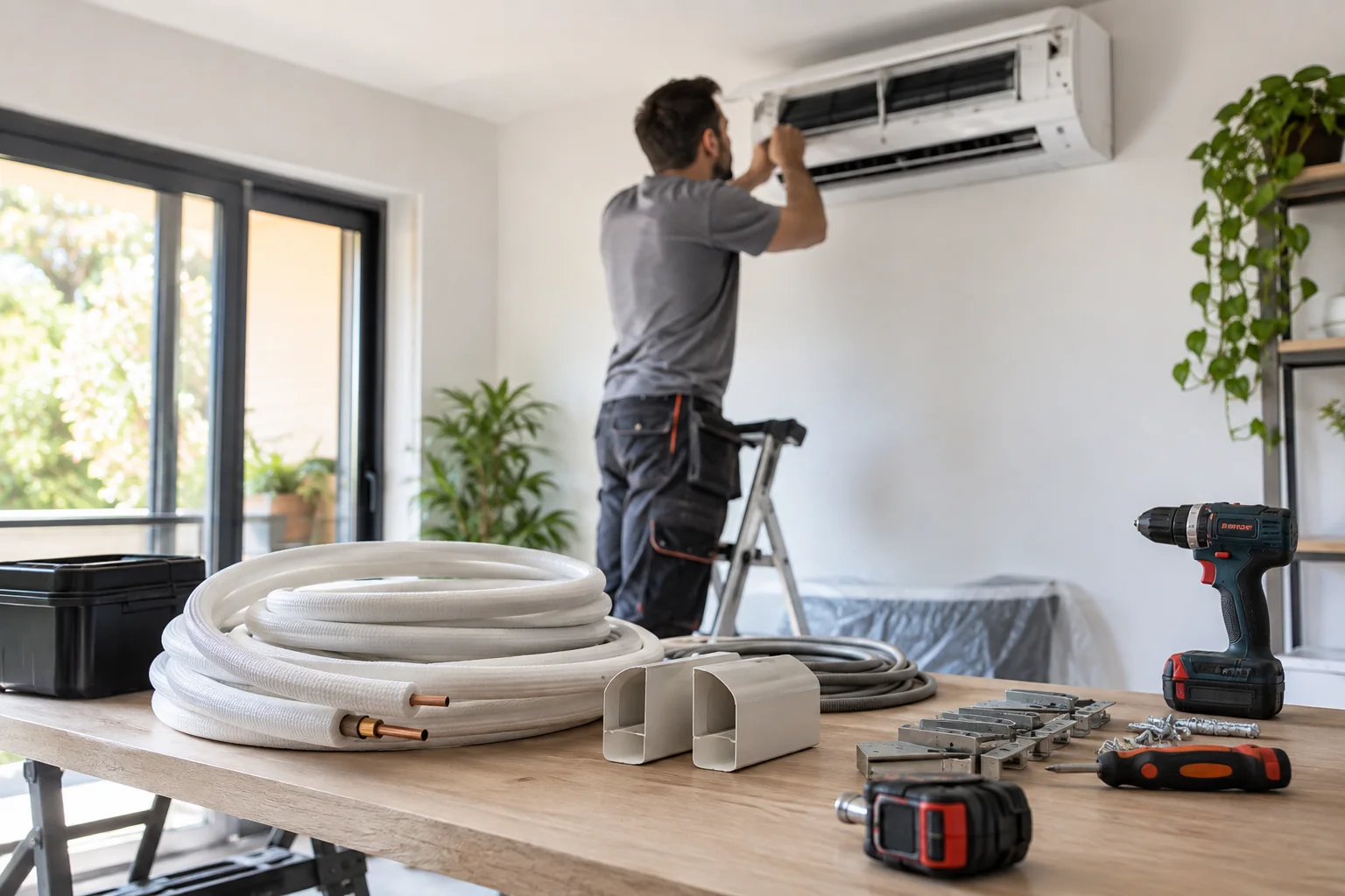 Detalle de aire acondicionado en Alicante: qué valorar antes de instalar