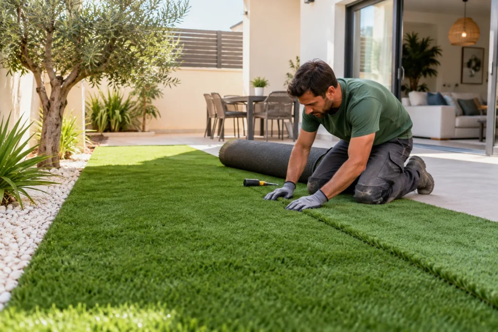 Instalación de césped artificial, una opción de lo más cómoda y en Alicante