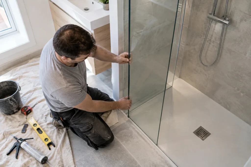 Mamparas de ducha fijas: Elegancia y funcionalidad en tu baño
