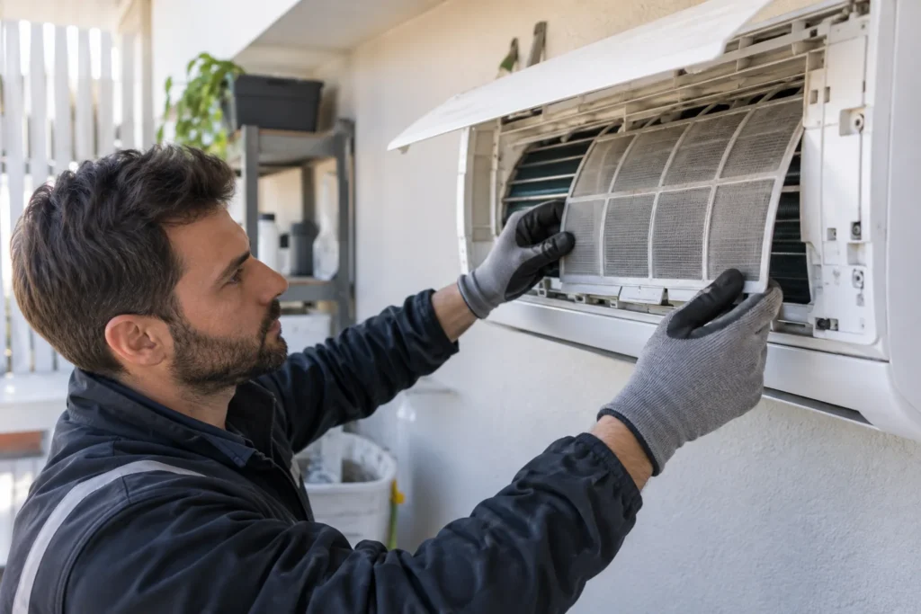 Cómo hacer el mantenimiento de tu aire acondicionado en invierno en Alicante