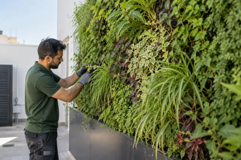 La nueva innovación son los jardines verticales en Alicante