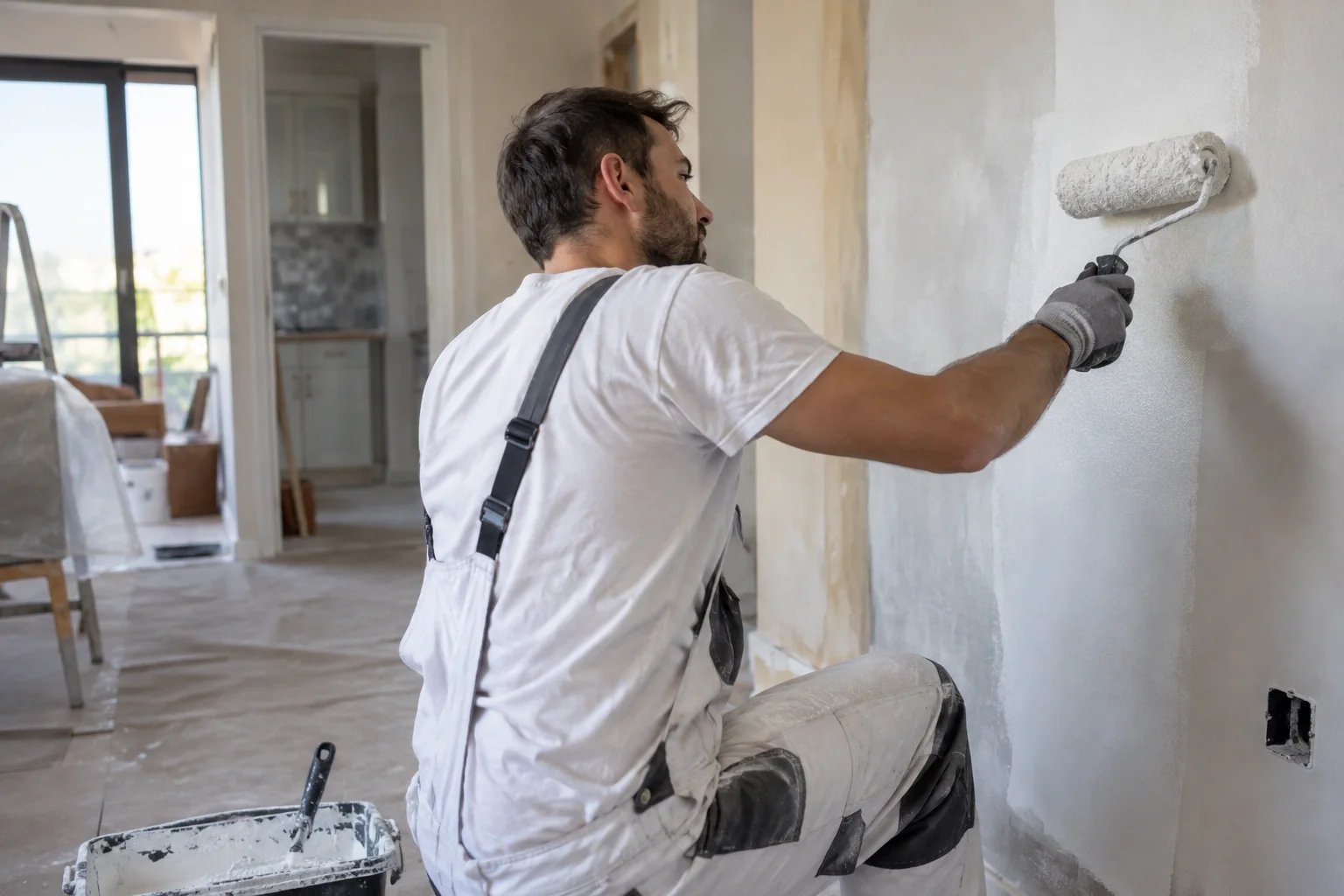 Detalle de pintores en Alicante: cuándo pintar antes de reformar más