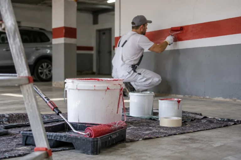 Trabajos de pintura en garajes en Alicante